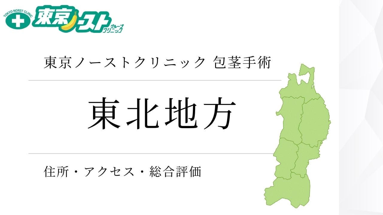東京ノーストクリニック　東北地方