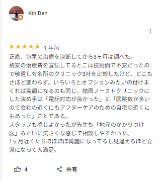 東京ノースト　口コミ